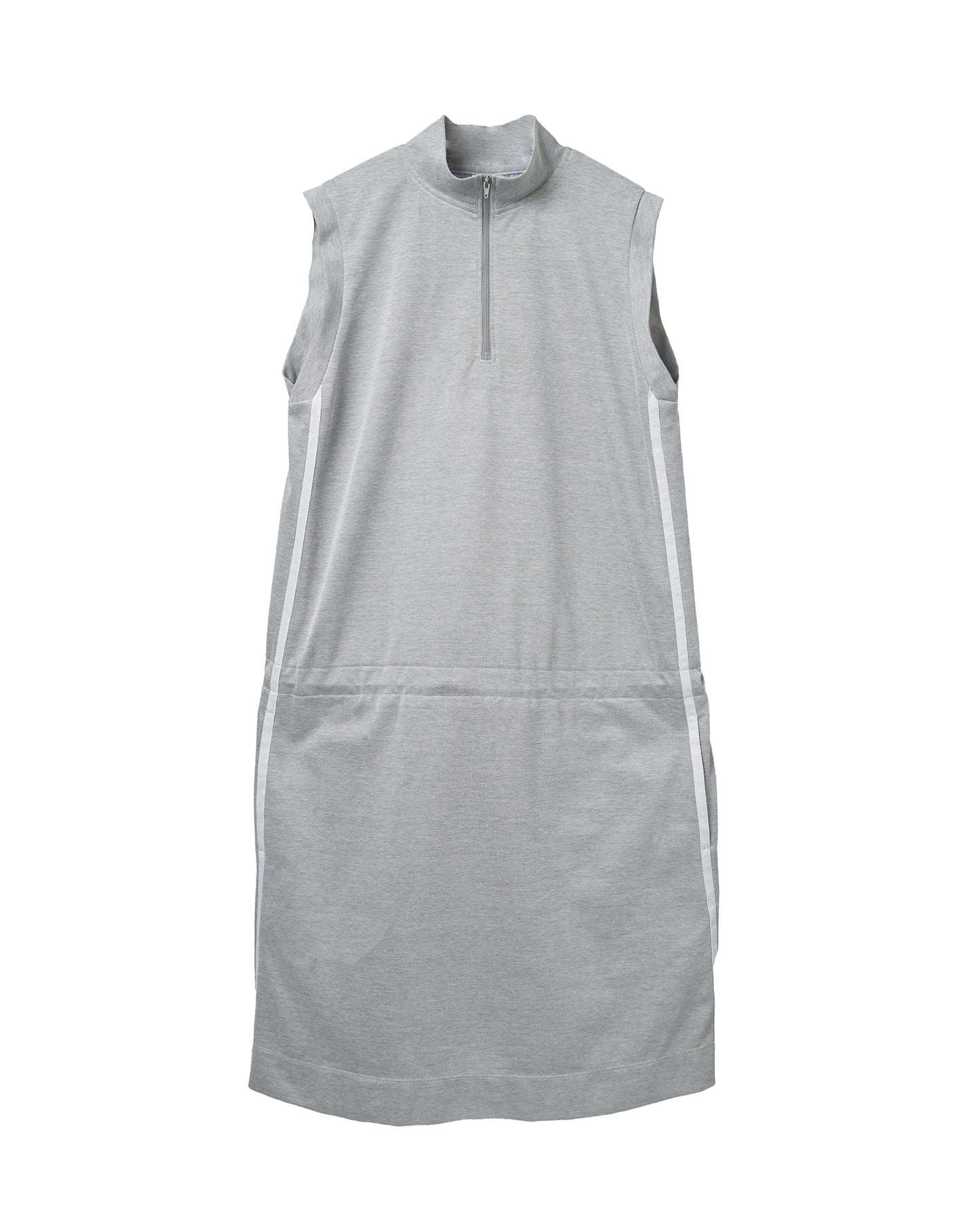 スタンドカラーワンピース