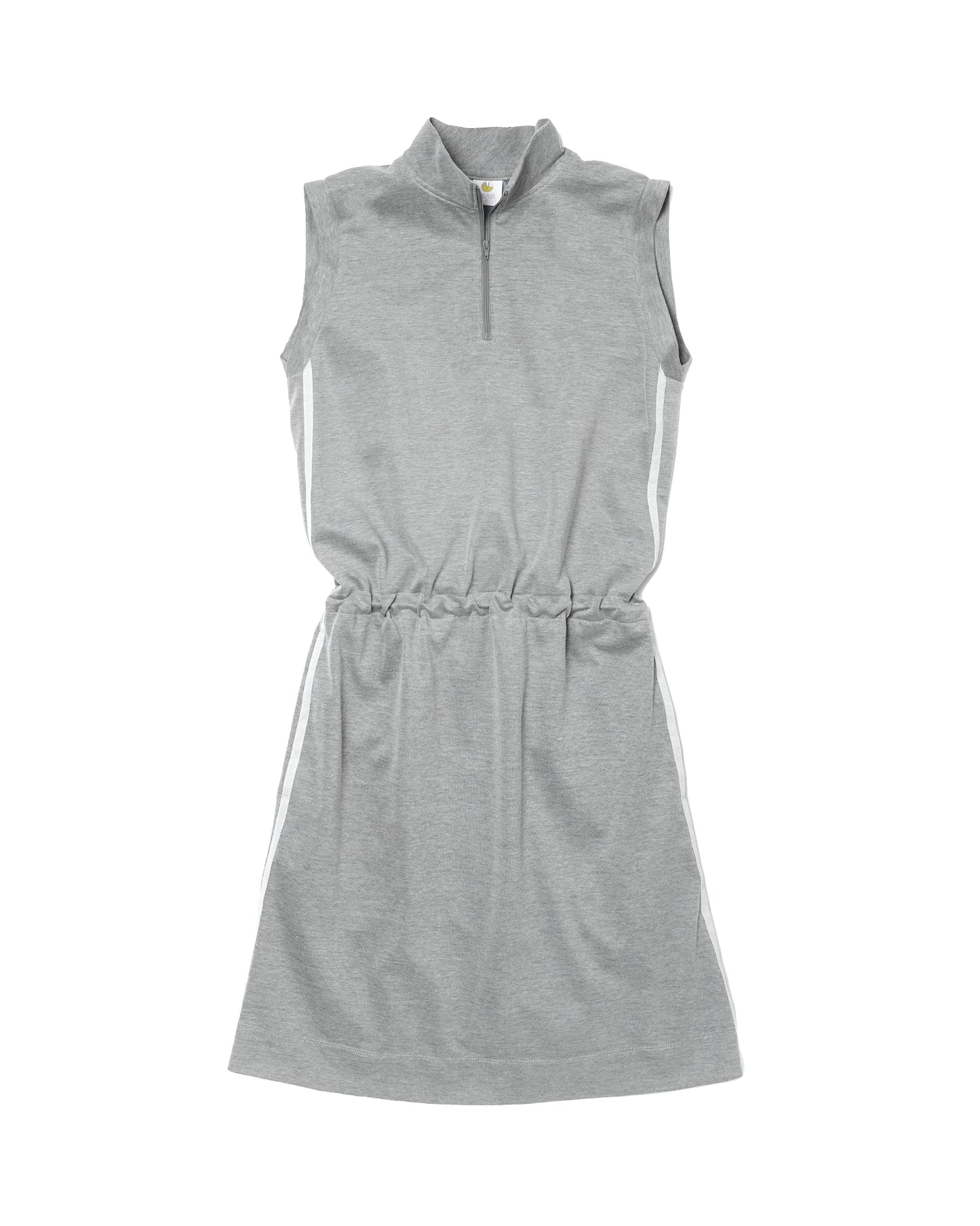 スタンドカラーワンピース