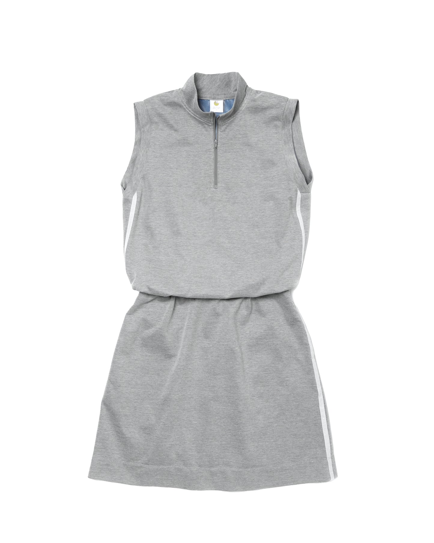 スタンドカラーワンピース