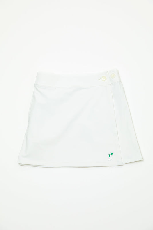 ラップスカートB(ブラック/ ホワイト)