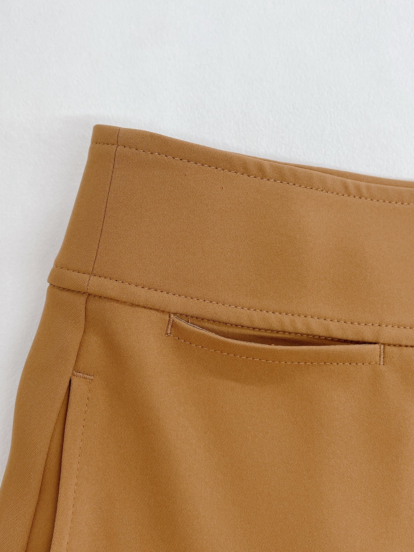 配色ラップスカート