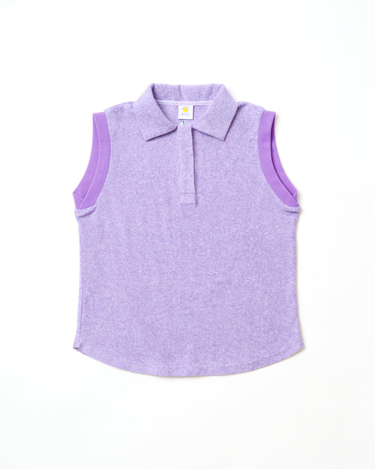 ノースリーブパイルシャツ