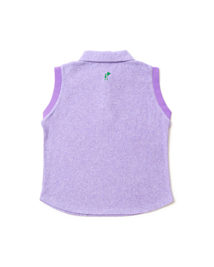 ノースリーブパイルシャツ