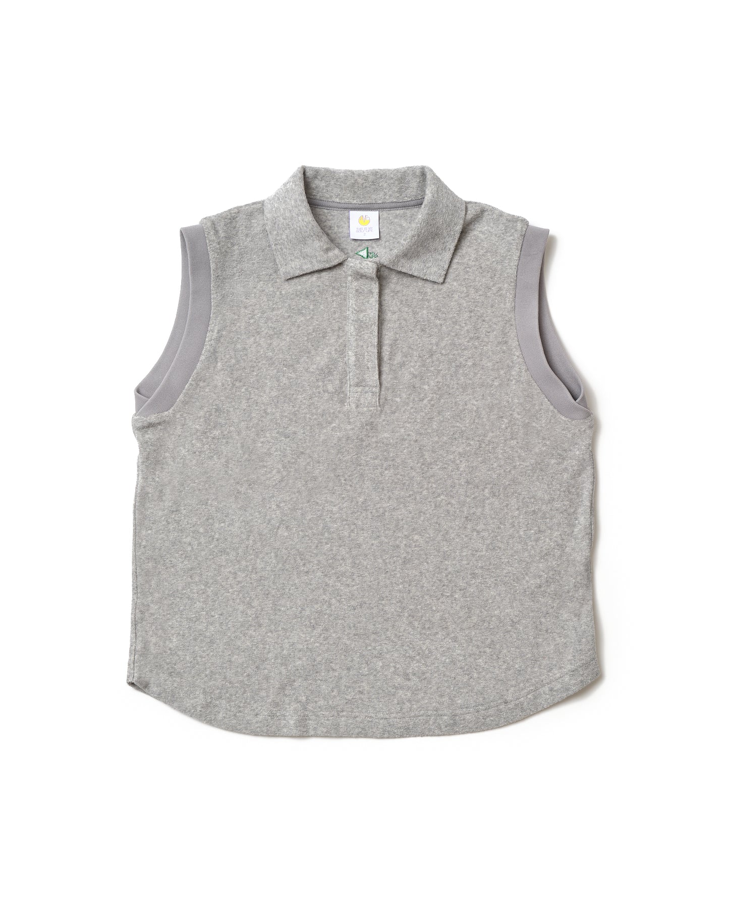 ノースリーブパイルシャツ