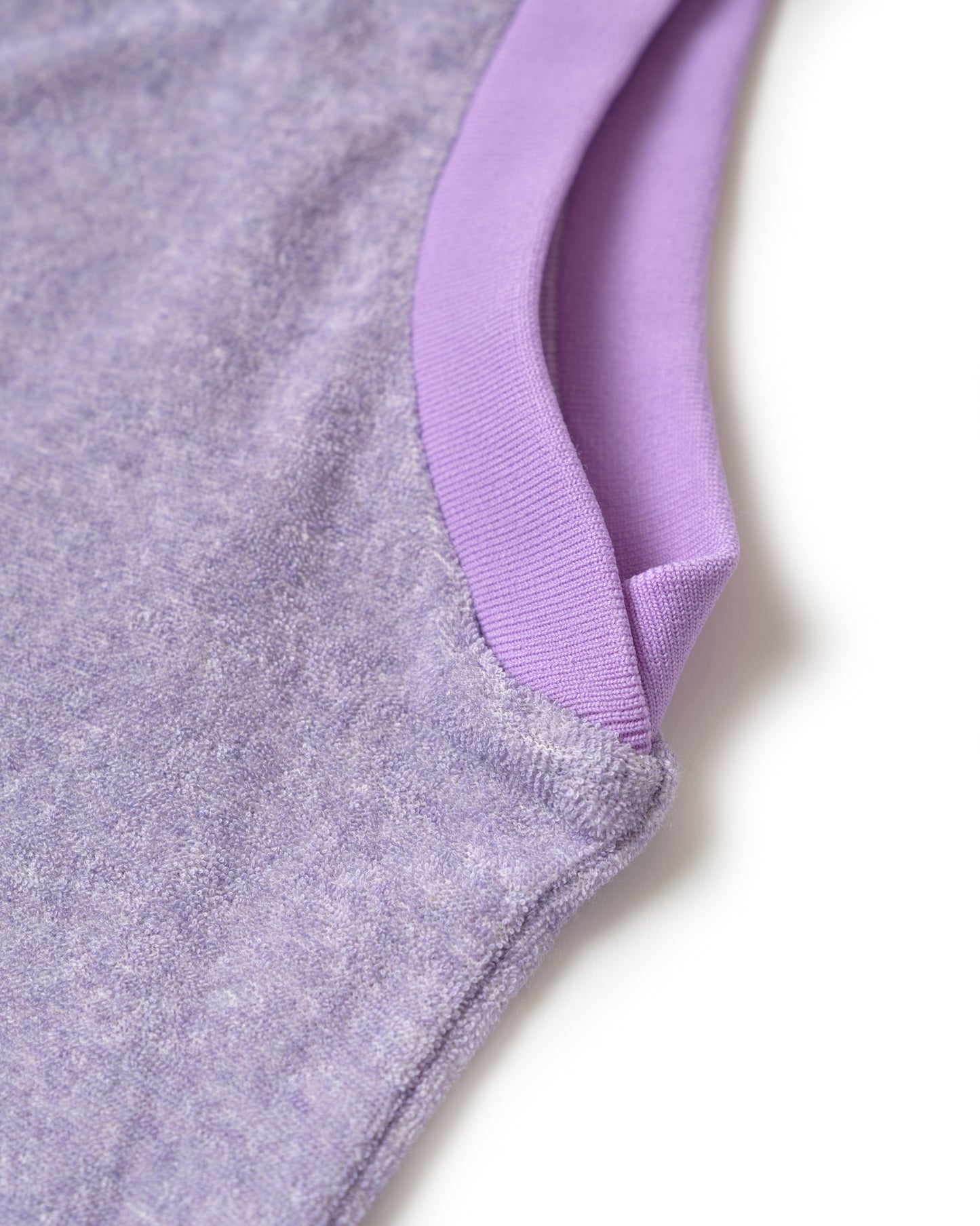 ノースリーブパイルシャツ